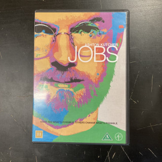 Jobs DVD (VG+/M-) -draama-